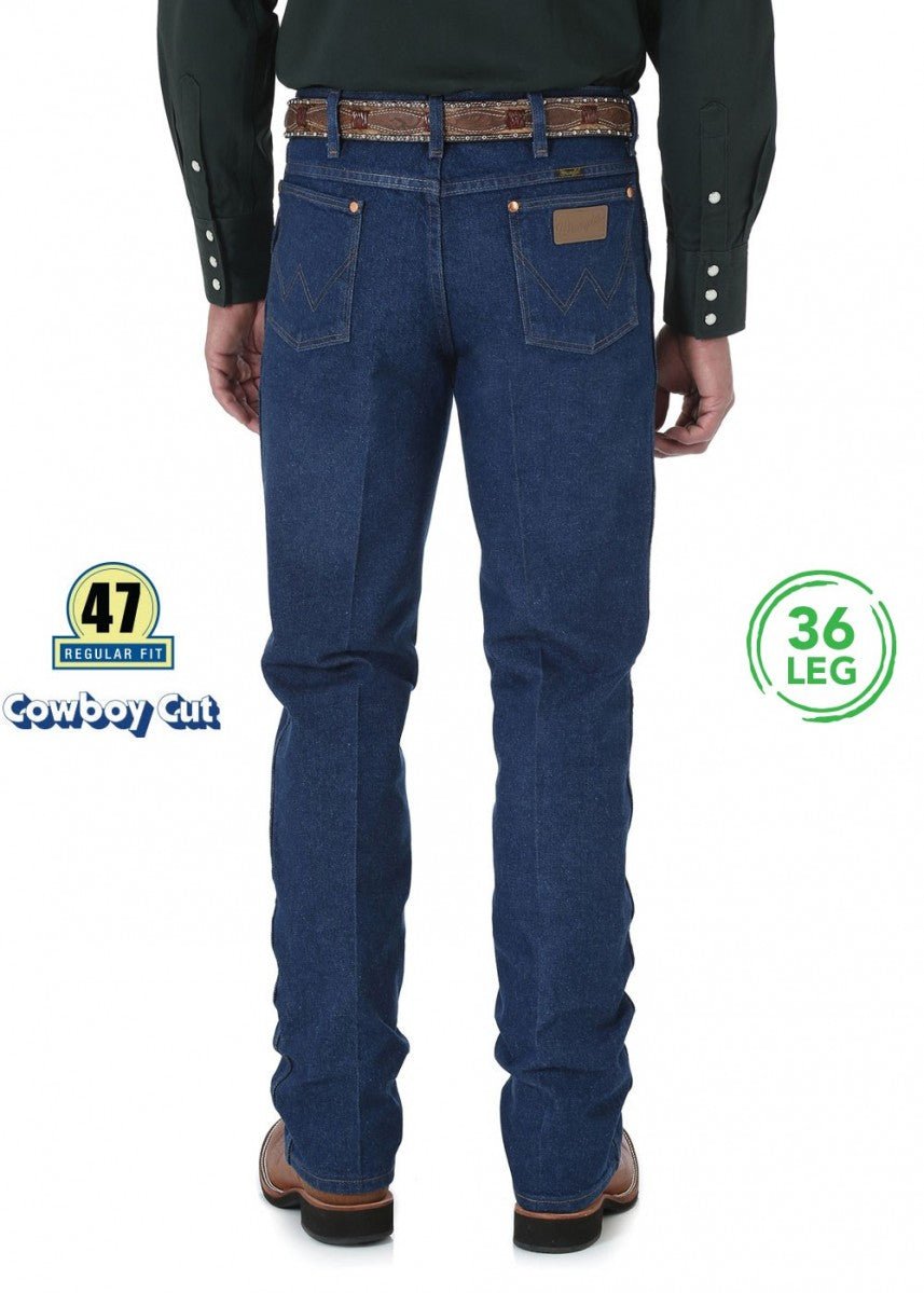 Wrangler Slimfit Pre Washed Mens Jeans - Aitken's Saddlery