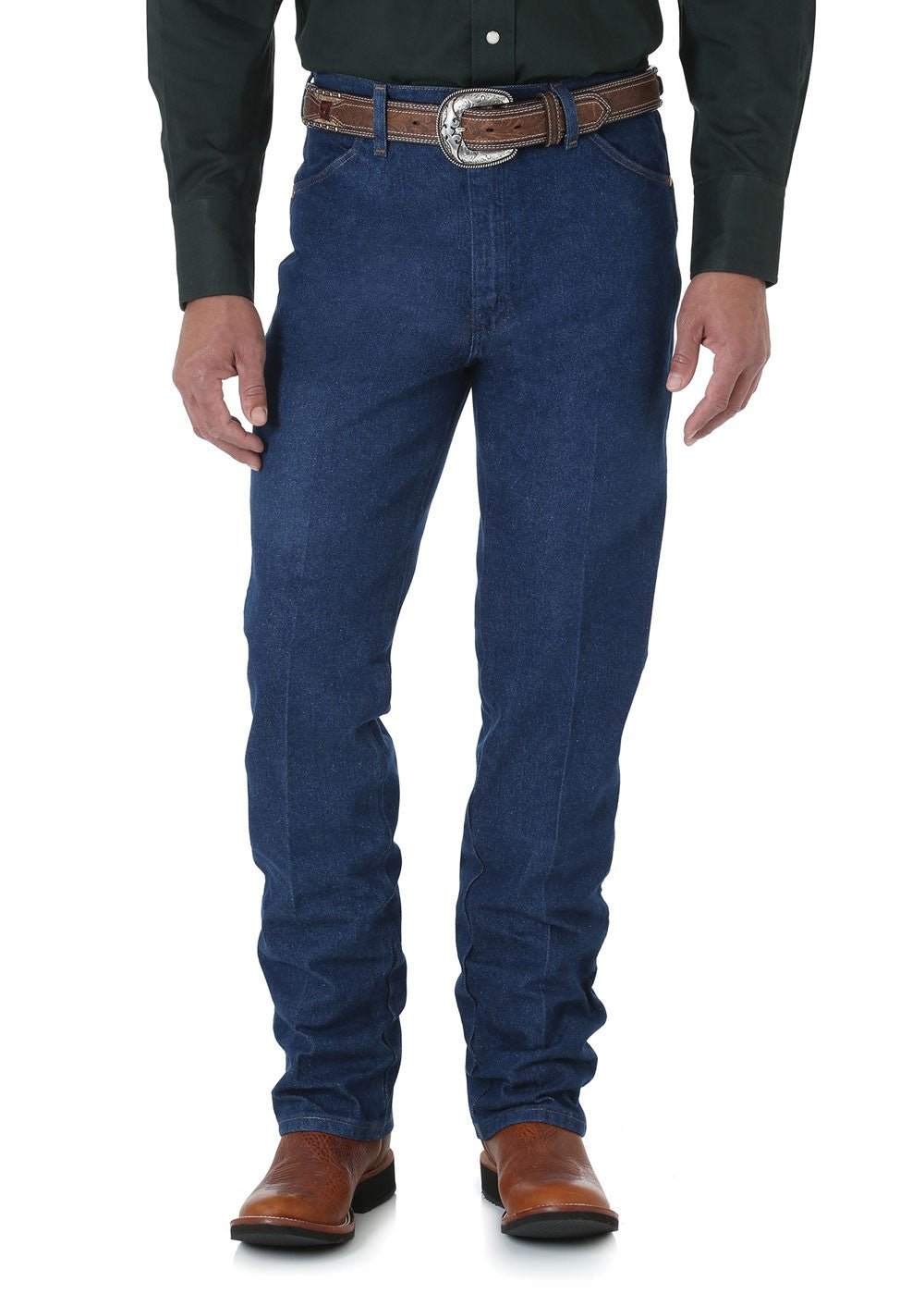 Wrangler Slimfit Pre Washed Mens Jeans - Aitken's Saddlery