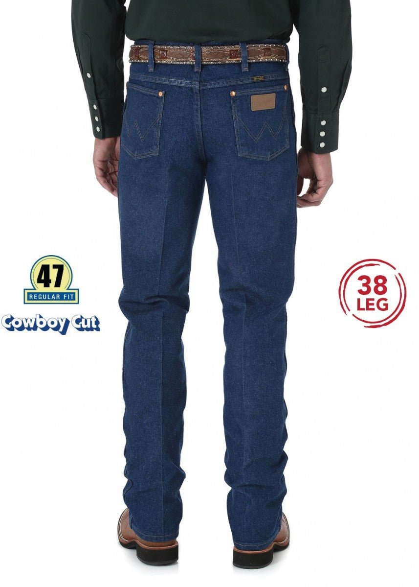 Wrangler Slimfit Pre Washed Mens Jeans - Aitken's Saddlery