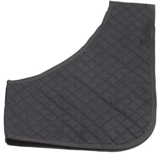 Zilco Deluxe Quilted Bib Black - Aitken's Saddlery
